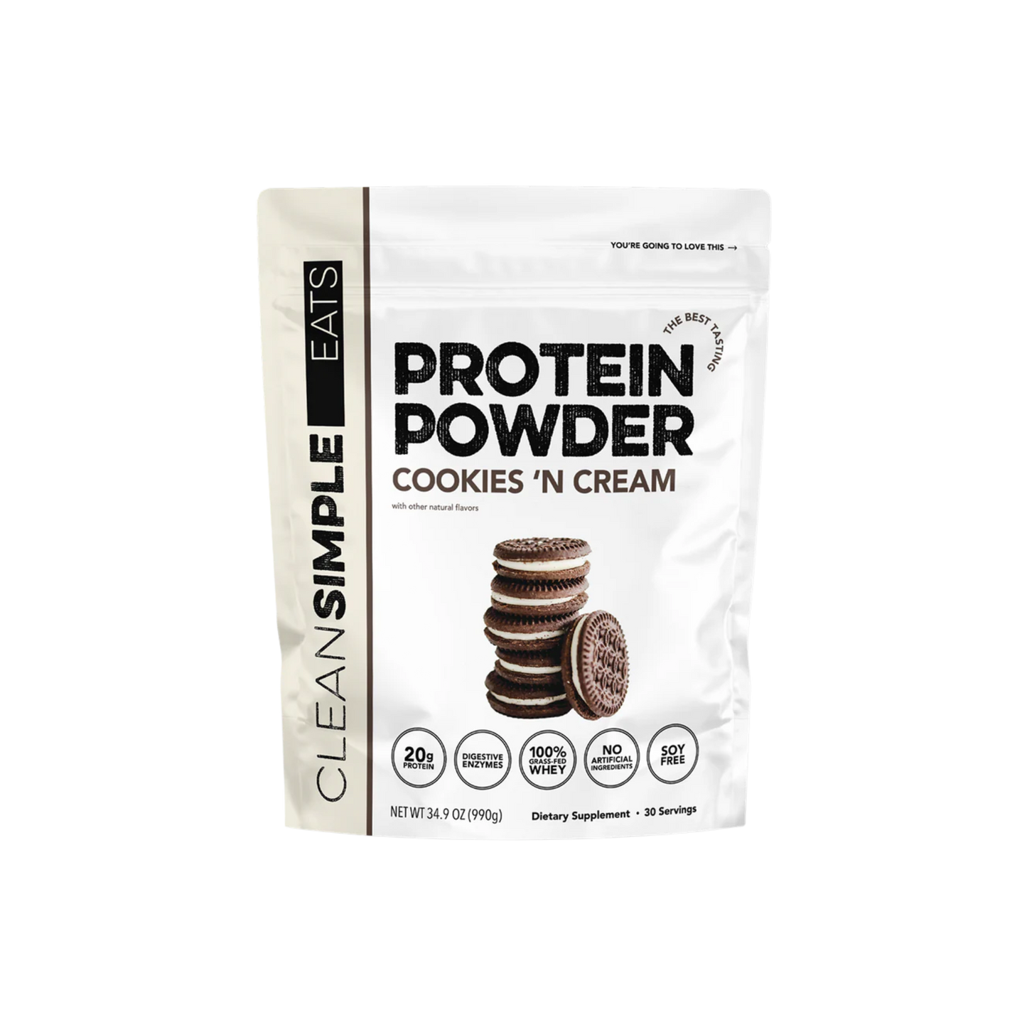 Protein Powder Cookies & Cream