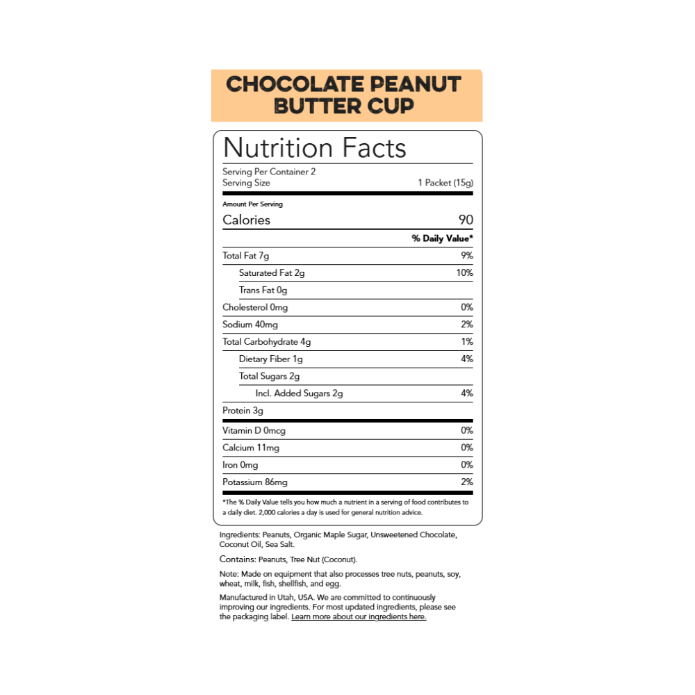 Flavored Nut Butter - Variety Pack