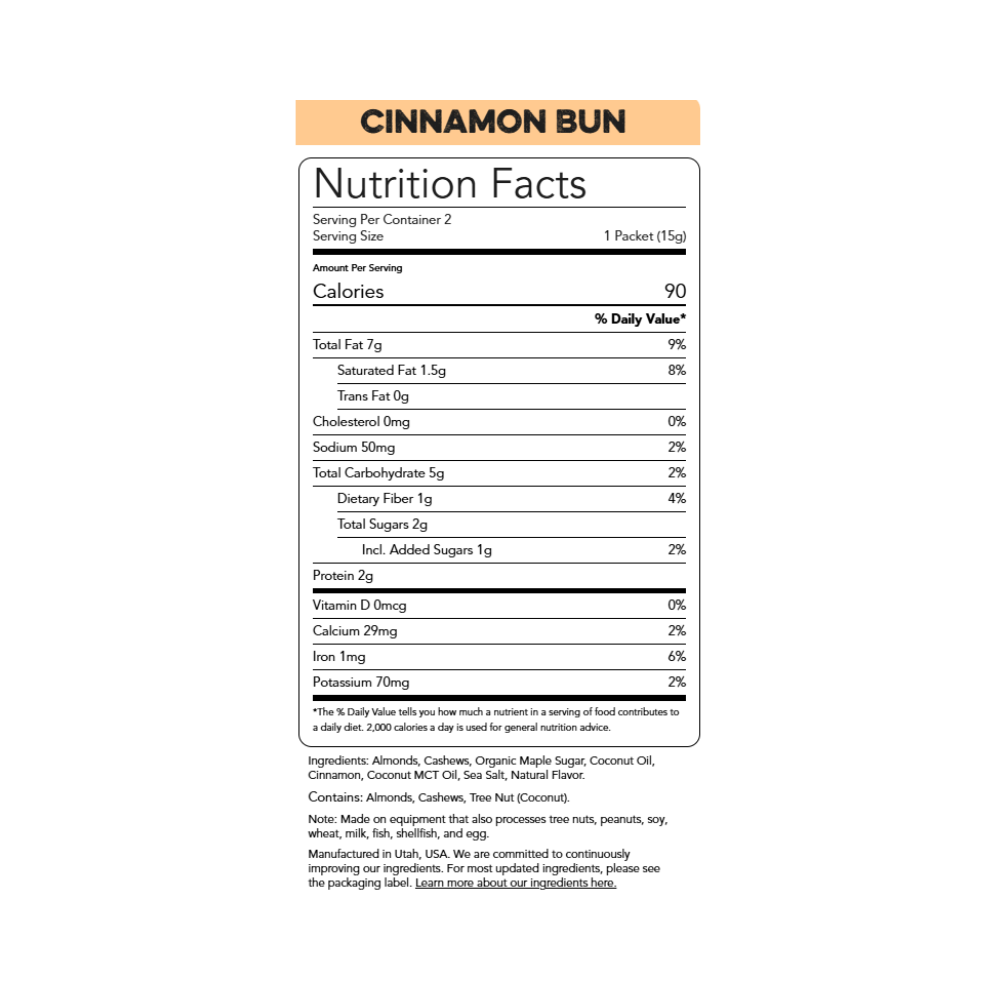 Flavored Nut Butter - Variety Pack