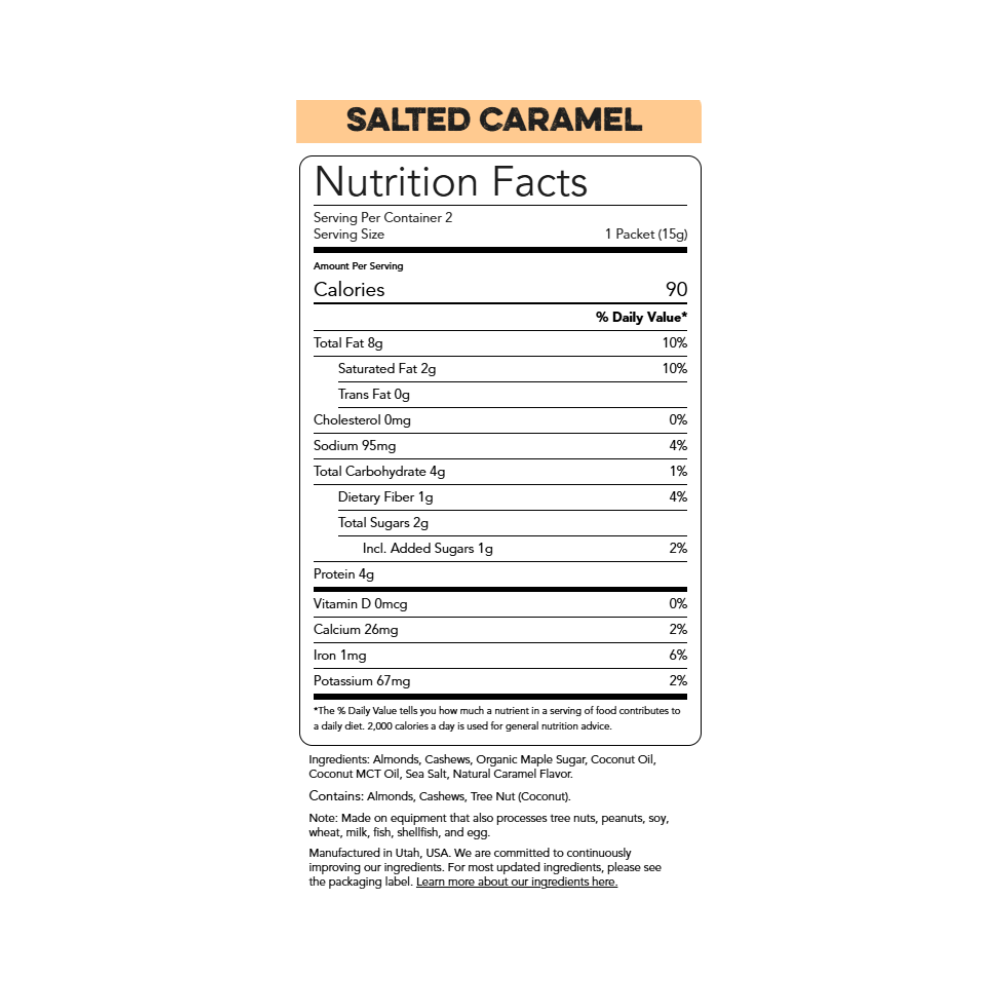 Flavored Nut Butter - Variety Pack