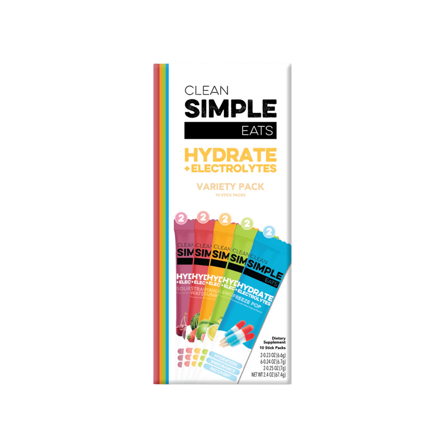 Hydrate + Electrolytes Variety Pack