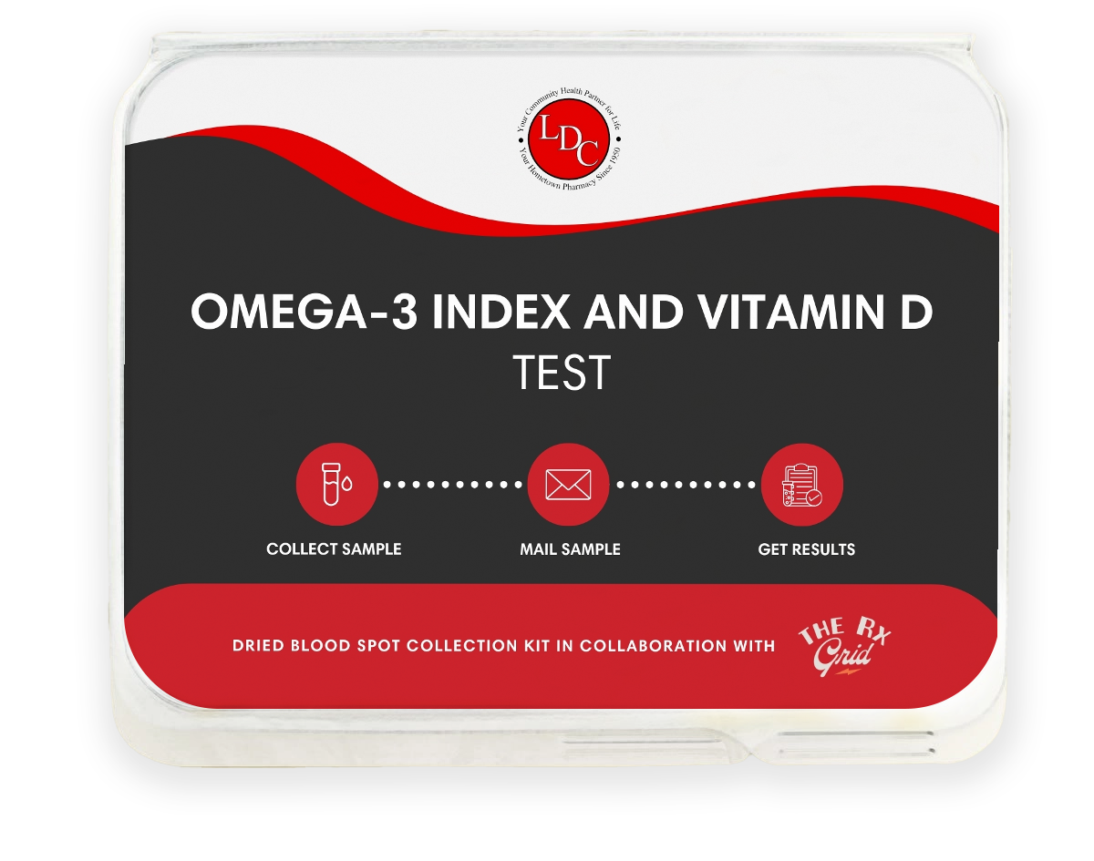 Omega-3 Index and Vitamin D Test Kit