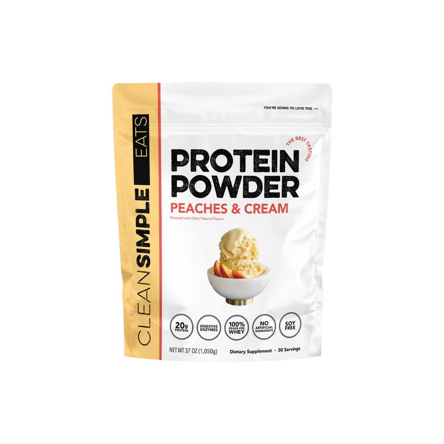 Protein Powder Peaches & Cream