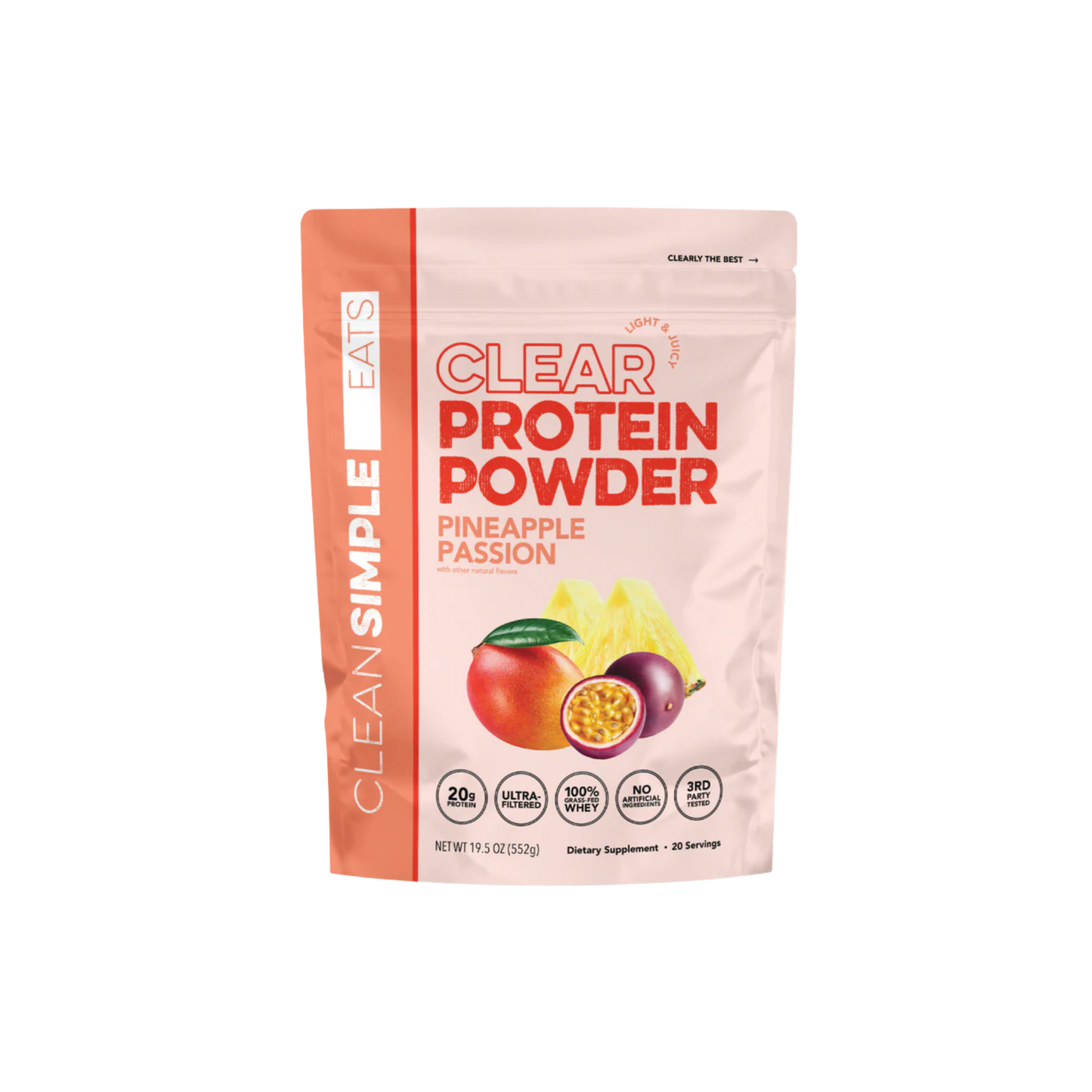 Clear Protein Pineapple Passion