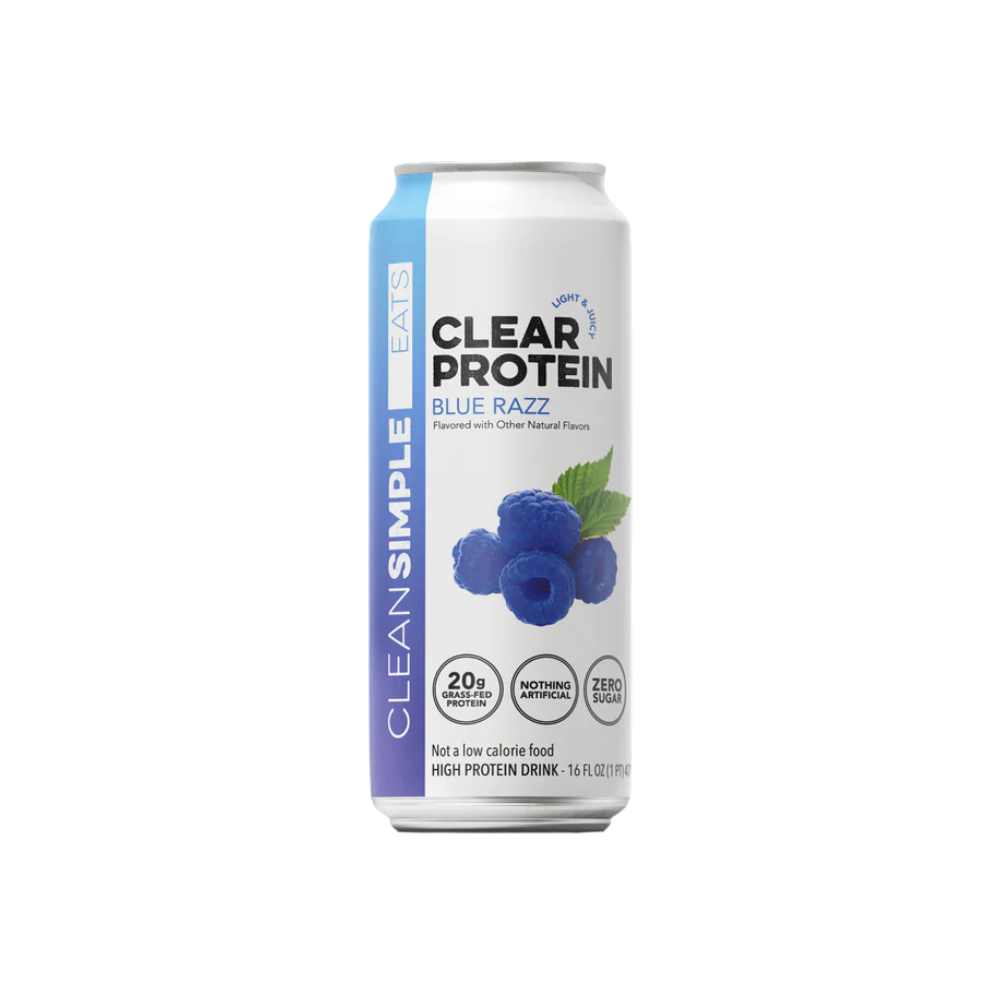 Clear Protein - Blue Razz