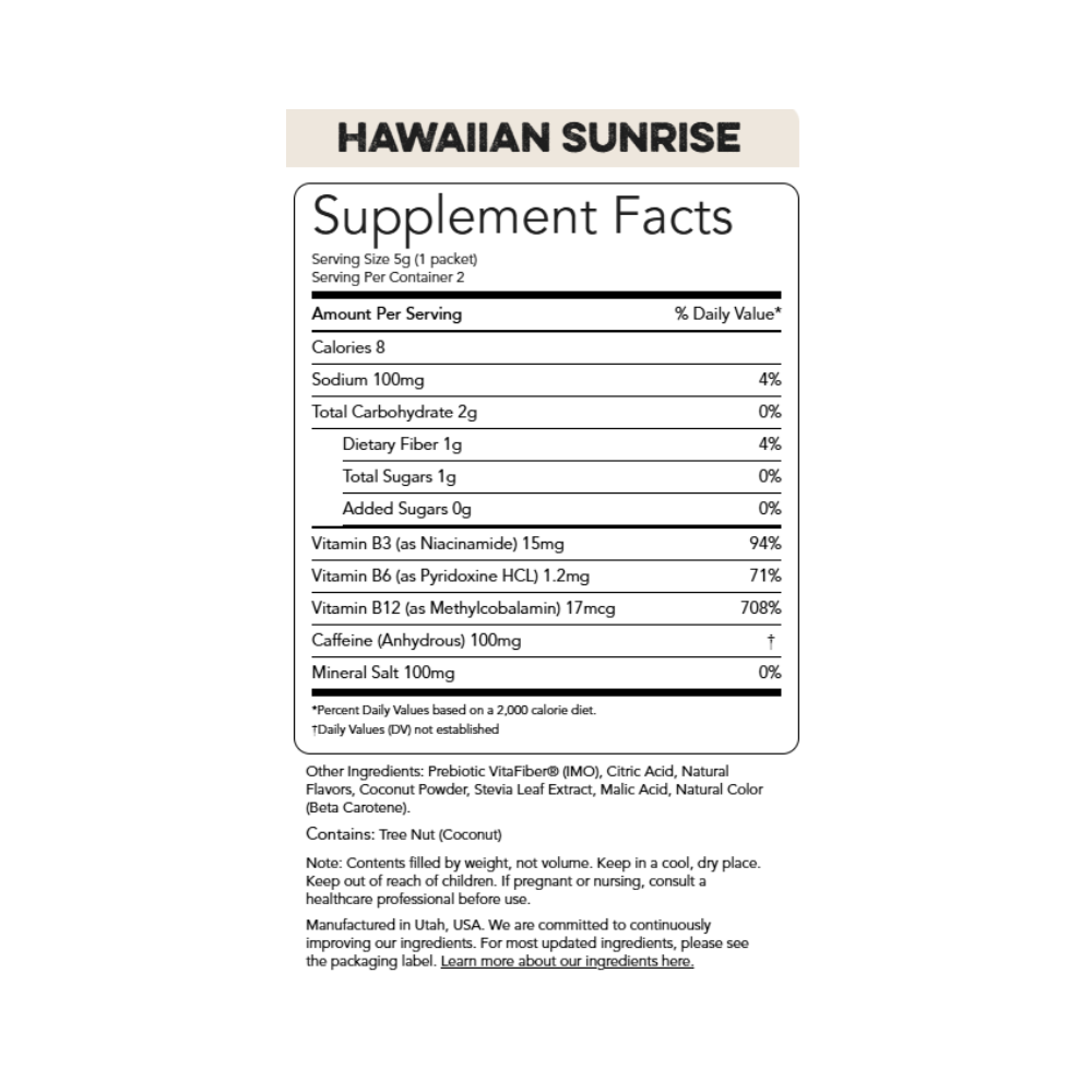 Energy Drink Mix