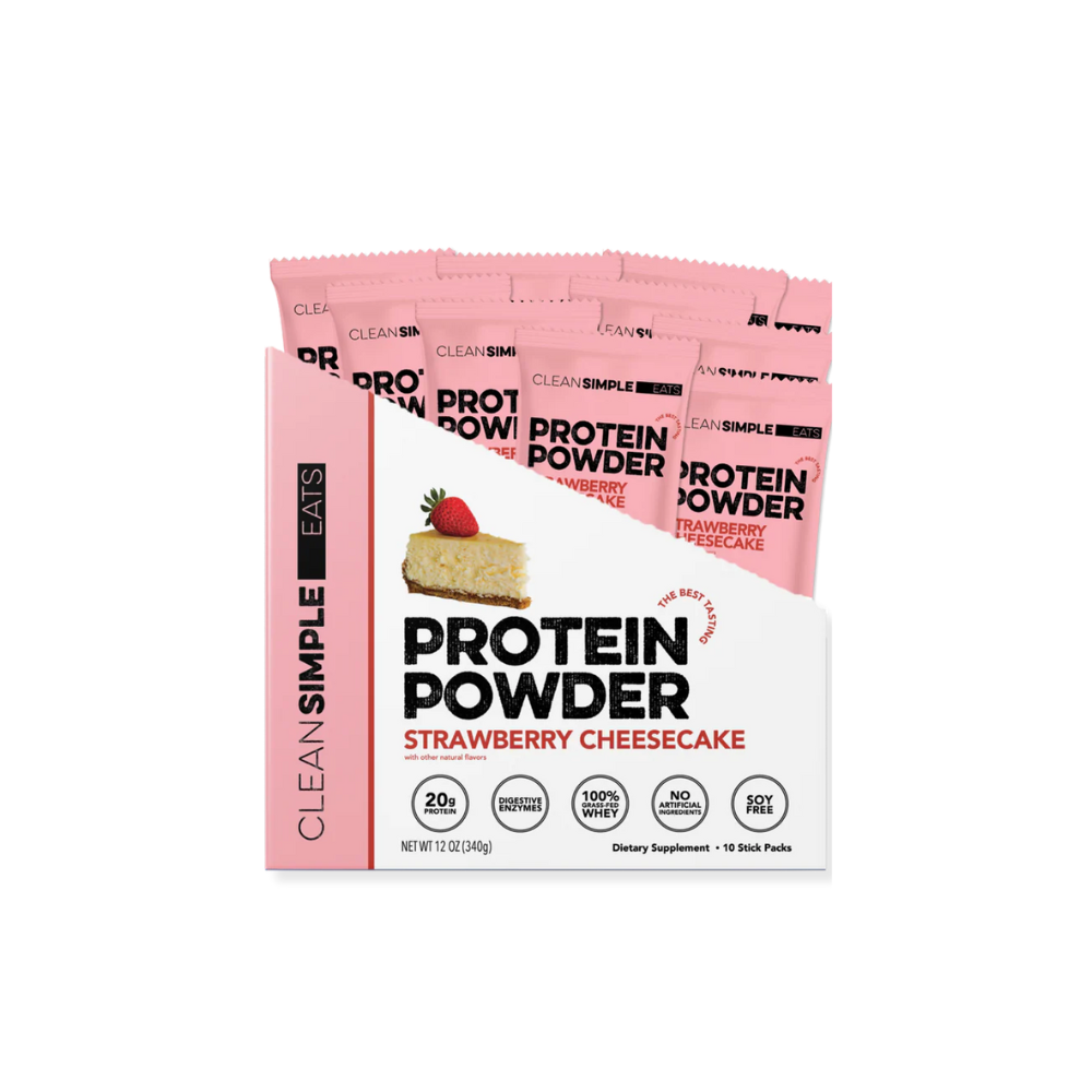 Protein Powder Strawberry Cheesecake